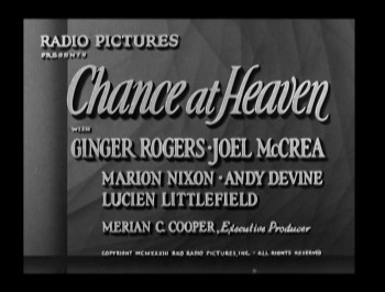 Chance at Heaven (1933) download