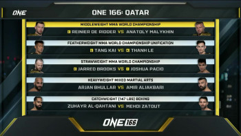 ONE Championship MMA ONE 166: Qatar (2024) download