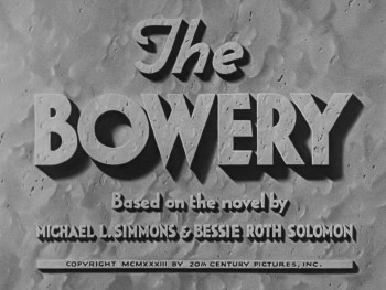 The Bowery (1933) download